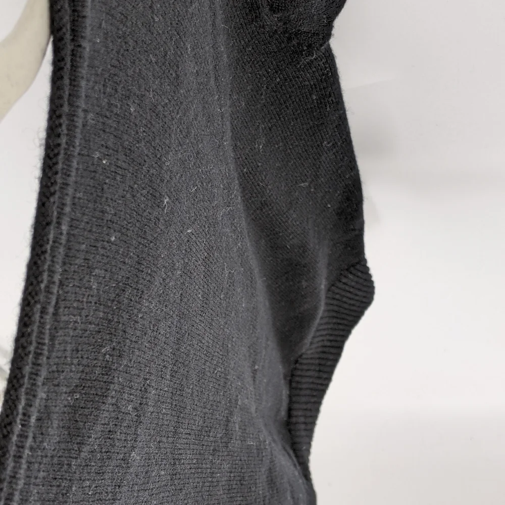 Athleta Wool Blend Knit Pullover Brindle Sweater Marled Long Sleeve Thumb Holes - Picture 11 of 14